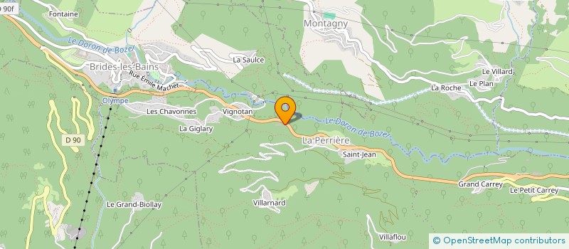 localisation de l'entreprise BEL ACCORD à COURCHEVEL