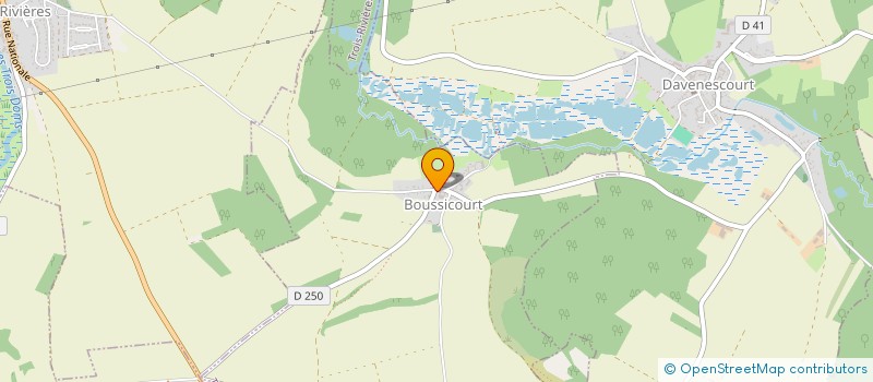 localisation de l'entreprise BEL ACCUEIL à BOUSSICOURT