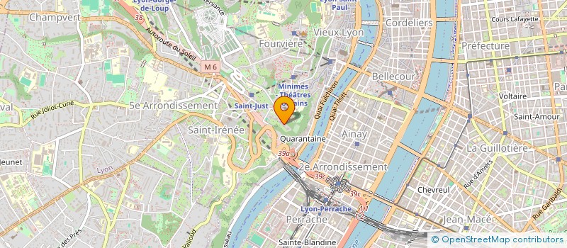 localisation de l'entreprise BEL AIR 21  LYON