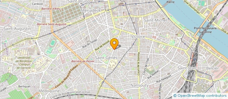 localisation de l'entreprise BEL AIR 33  BORDEAUX