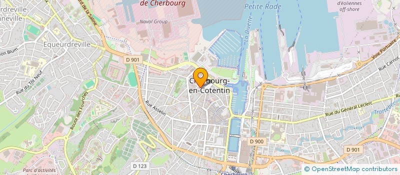 localisation de l'entreprise BEL AIR à CHERBOURG-EN-COTENTIN