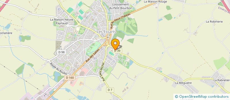 localisation de l'entreprise BEL AIR  ESSARTS-EN-BOCAGE