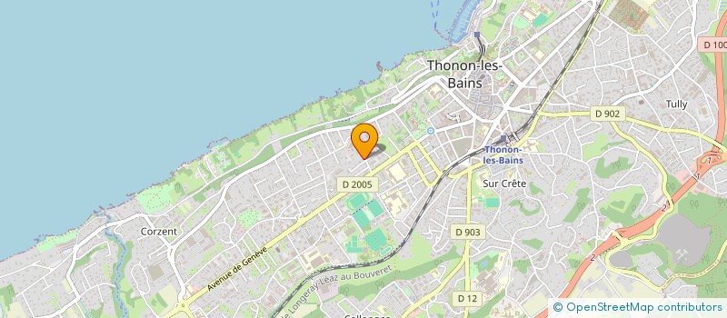 localisation de l'entreprise BEL AIR à THONON-LES-BAINS