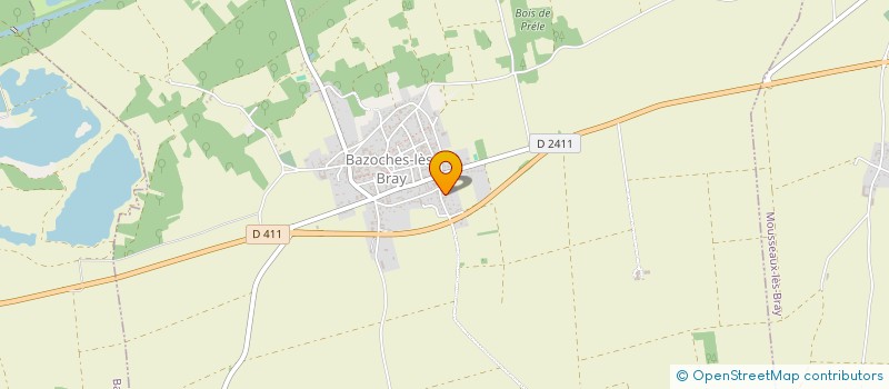 localisation de l'entreprise BEL - AIR  BAZOCHES-LES-BRAY