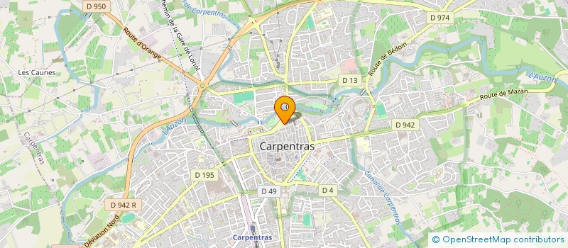 localisation de l'entreprise BEL AIR  CARPENTRAS