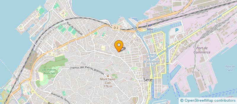 localisation de l'entreprise BEL AIR  SETE