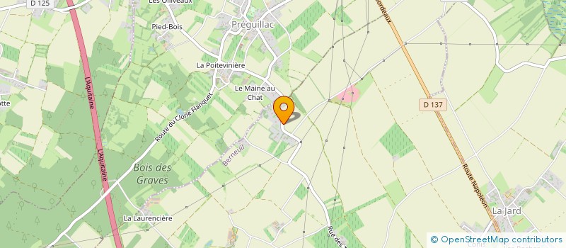 localisation de l'entreprise BEL AIR  TESSON