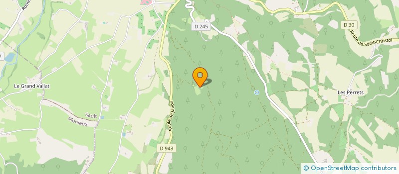 localisation de l'entreprise BEL AIR  MONIEUX