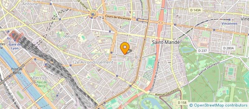 localisation de l'entreprise BEL AIR  PARIS