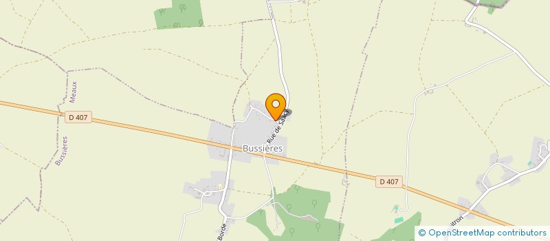 localisation de l'entreprise BEL AIR  BUSSIERES