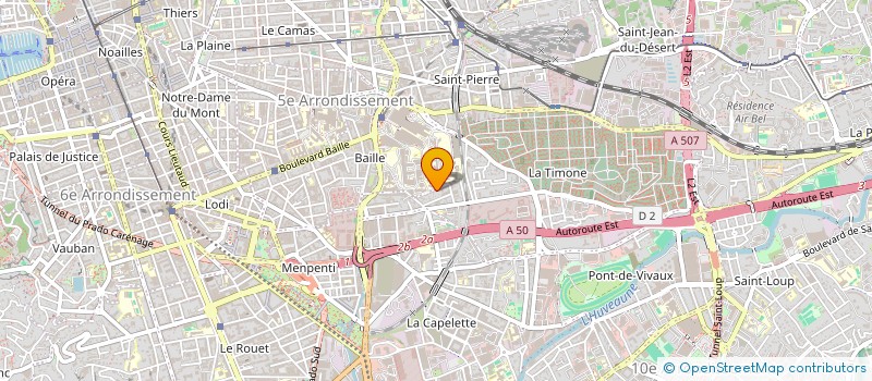 localisation de l'entreprise BEL-AIR à MARSEILLE