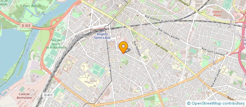 localisation de l'entreprise BEL AIR  ANGERS