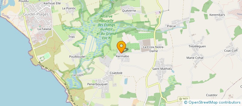 localisation de l'entreprise BEL AIR  GUIDEL