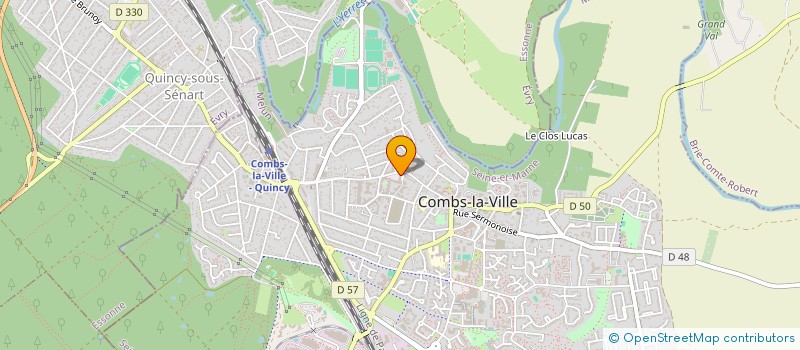 localisation de l'entreprise BEL AIR  COMBS-LA-VILLE