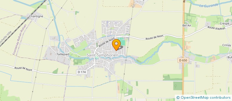localisation de l'entreprise BEL AIR  SAINT-SYMPHORIEN