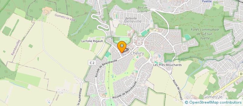 localisation de l'entreprise BEL AIR AVIATION à GIF-SUR-YVETTE
