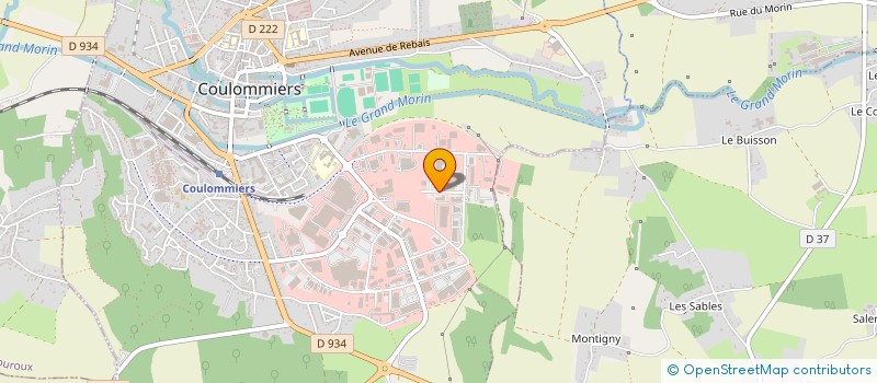localisation de l'entreprise BEL AIR BHR à COULOMMIERS