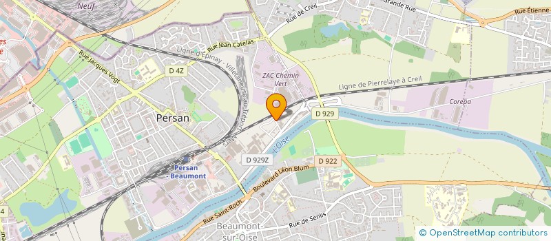 localisation de l'entreprise BEL-AIR CHATEAU  PERSAN