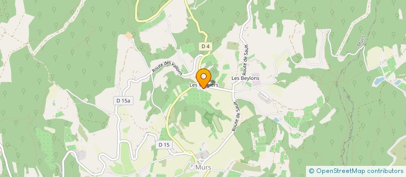 localisation de l'entreprise BEL AIR DU LUBERON  GORDES