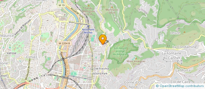 localisation de l'entreprise BEL AIR FAMILY  NICE