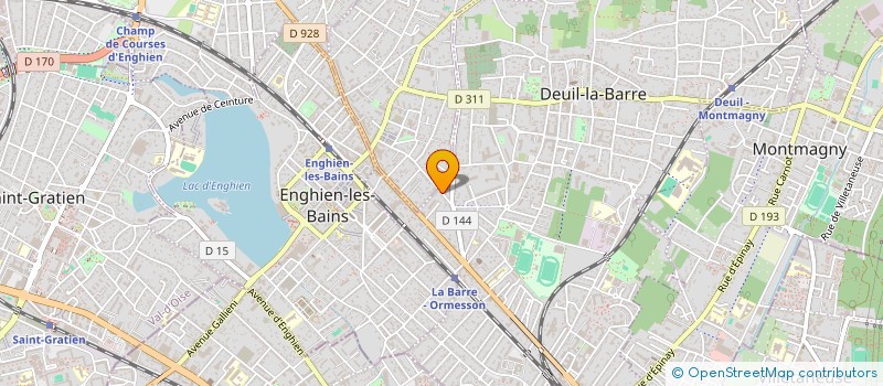 localisation de l'entreprise BEL AIR HABITAT à DEUIL-LA-BARRE