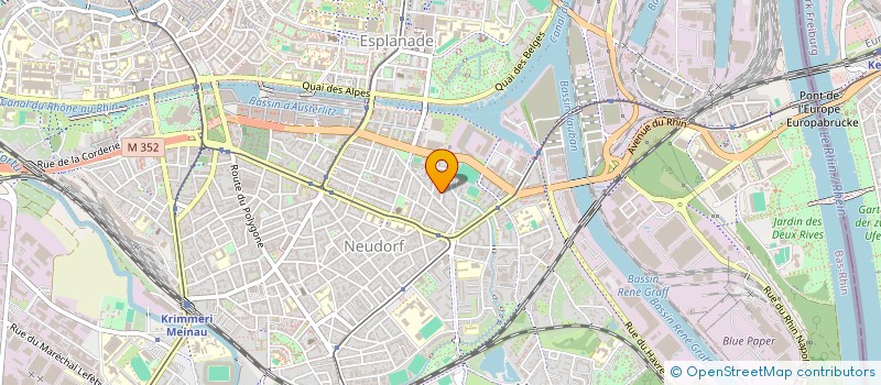 localisation de l'entreprise BEL AIR II à STRASBOURG