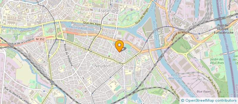 localisation de l'entreprise BEL AIR III à STRASBOURG