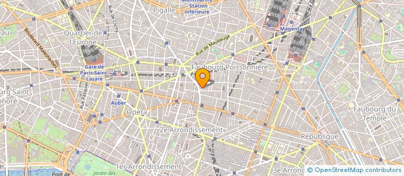 localisation de l'entreprise BEL AIR MEDIA  PARIS