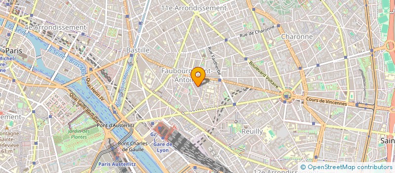 localisation de l'entreprise BEL AIR NRJ  PARIS