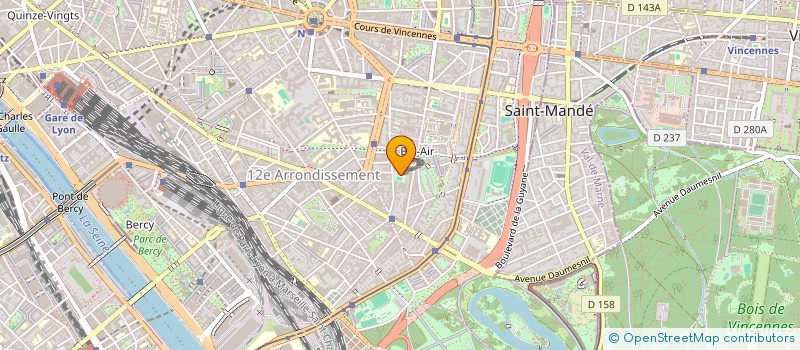 localisation de l'entreprise BEL AIR PAELLA  PARIS