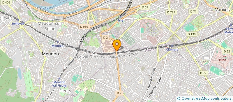 localisation de l'entreprise BEL AIR PARTICIPATION à CLAMART