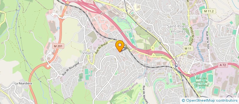 localisation de l'entreprise BEL AIR REEDUCATION  VILLARS