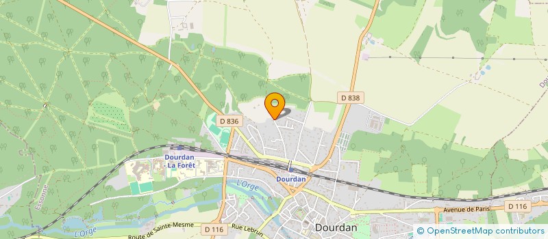 localisation de l'entreprise BEL-AIR RETREATS à DOURDAN