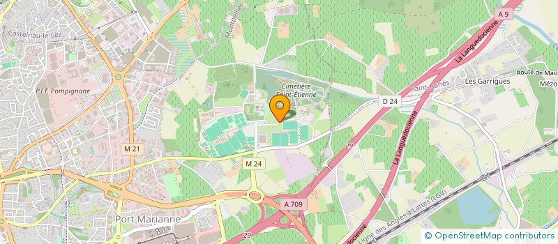 localisation de l'entreprise BEL AIR SCI à MONTPELLIER