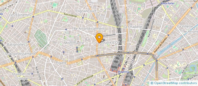 localisation de l'entreprise BEL AIR TOURS à PARIS
