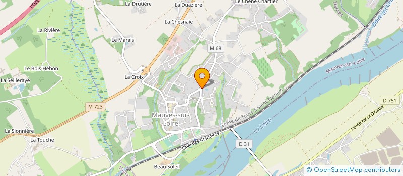 localisation de l'entreprise BEL AIR XIXEME  MAUVES-SUR-LOIRE