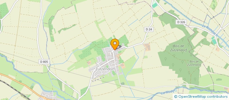 localisation de l'entreprise BEL'ALSACE  OBERMODERN-ZUTZENDORF