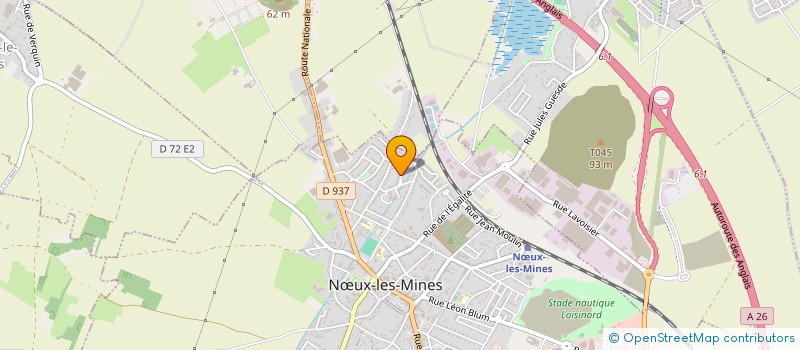 localisation de l'entreprise BEL AMI à NŒUX-LES-MINES