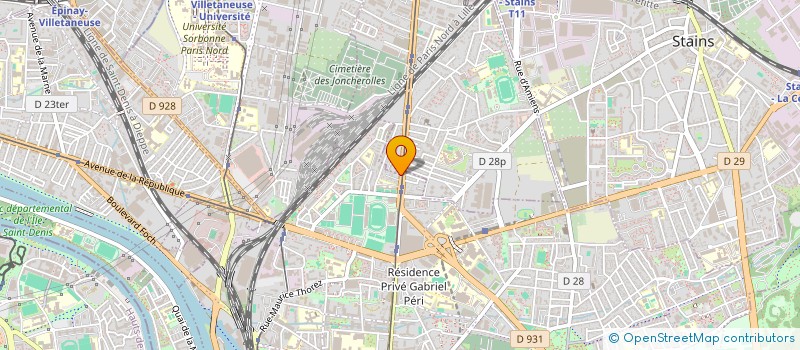 localisation de l'entreprise BEL'AUTOS à SAINT-DENIS