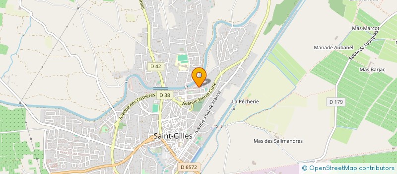 localisation de l'entreprise BEL'AUTOS  SAINT-GILLES