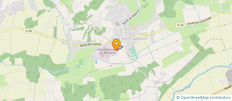 localisation de l'entreprise BEL'AUTOS SERVICES à HEYRIEUX