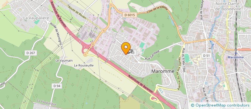 localisation de l'entreprise BEL AVENIR  MAROMME