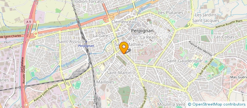 localisation de l'entreprise BEL AVENIR à PERPIGNAN