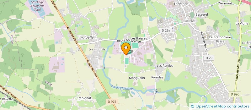 localisation de l'entreprise BEL AVENIR IMMO à VIRIAT