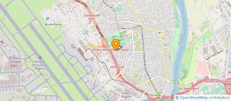 localisation de l'entreprise BEL&BIEN  BLAGNAC