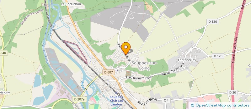 localisation de l'entreprise BEL BOIS à SOUPPES-SUR-LOING