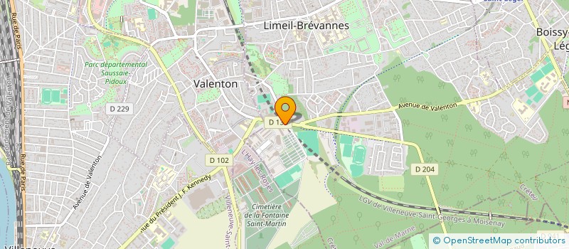 localisation de l'entreprise BEL BRAISE  LIMEIL-BREVANNES