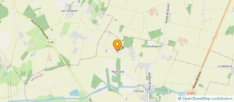 localisation de l'entreprise BEL CANTO  QUIERS-SUR-BEZONDE