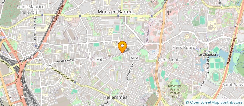 localisation de l'entreprise BEL CANTO à MONS-EN-BARŒUL