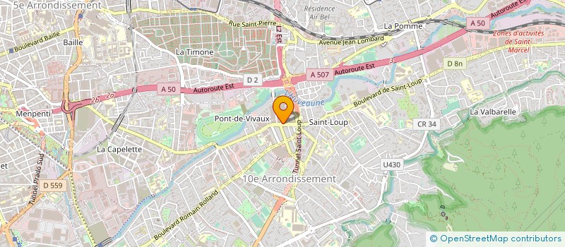 localisation de l'entreprise BEL CANTO  MARSEILLE